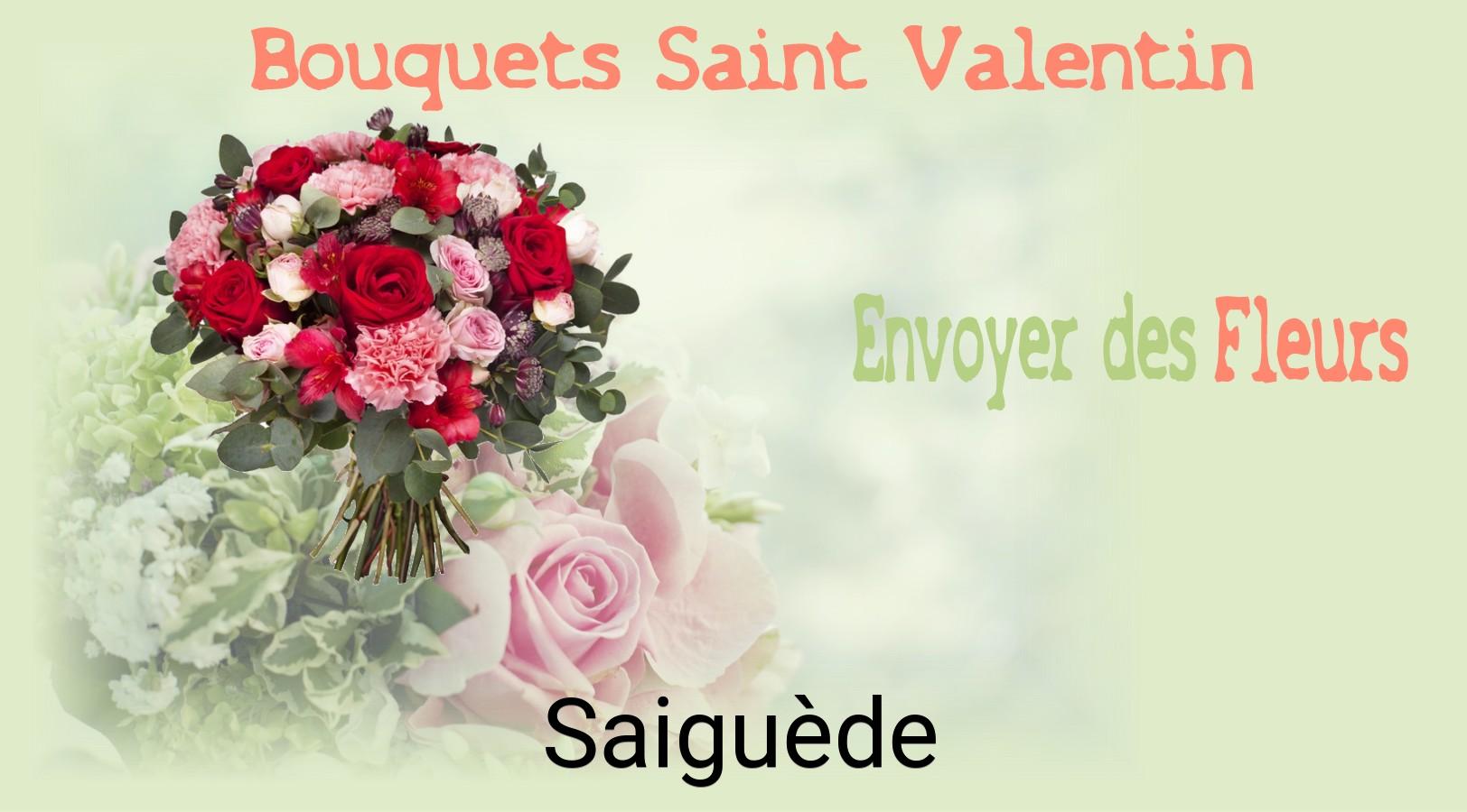 Roses de Saint-Valentin livrées à Saiguède