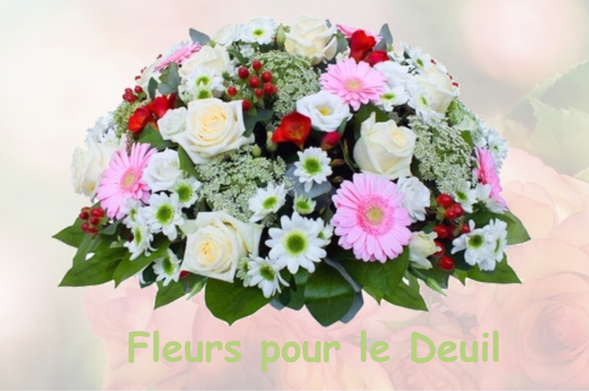 fleurs deuil SAIGUEDE